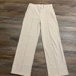 Elegant Cream Women's Pants